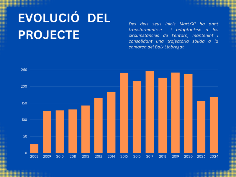 Gràfica MartXX_Evolució 2008-2024