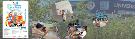 Activitats de les Escoles del Campus amb motiu de la 27a Setmana de la Ciència 2022.