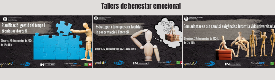 Encetem el novembre amb tallers presencials de benestar emocional